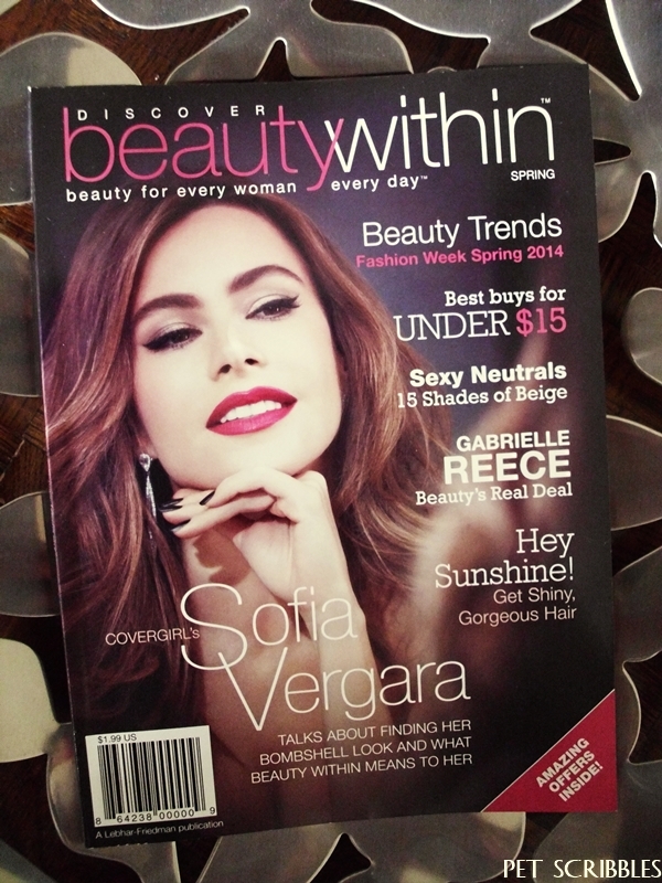 My new favorite beauty magazine - and I&#039;m NOT being paid to say this! - Pet Scribbles