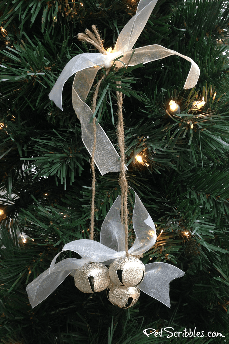 Natal jingle bells diy decoração da árvore de natal jingle bell