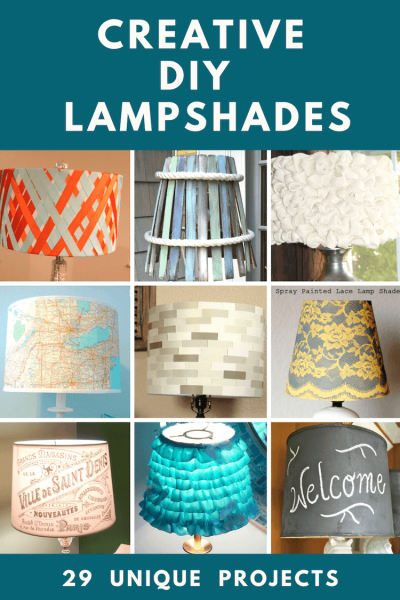 Creative DIY Lampshades: 29 unique projects - Garden Sanity by Pet ...